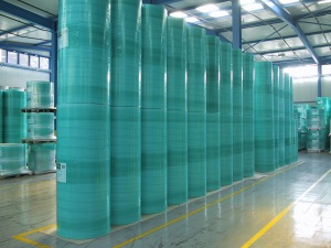 Film Wrapped Rolls, (Green) Fine Paper Warehouse